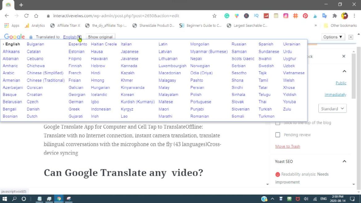 get the new version of google translate works in any app